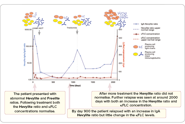 Using Freelite and Hevylite Together