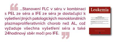 Uses of Freelite - IMWG guidelines
