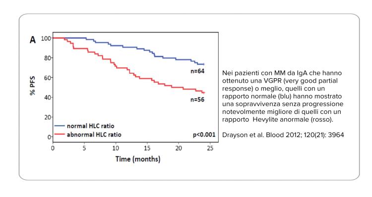 Use Hevylite in prognosis